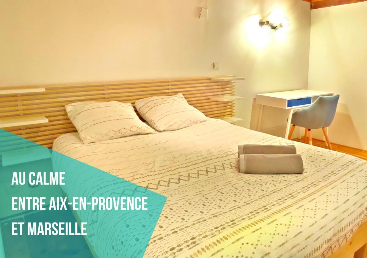 Entre Aix Et Marseille - Petite Maison A Auriol 외부 사진